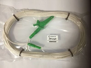 Plomo de prueba flexible 20 m de largo, para electricista, se adapta a Fluke, Megger, Kewtech, etc. - Imagen 1 de 1