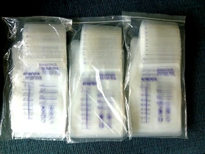 Frienda Muttermilch Aufbewahrungsbeutel - fasst 8 Unzen - BPA-frei - 3 Packungen - je 50 - Bild 1 von 2