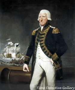 Samuel Hood - British Naval Officer in the American Revolutionary War - Picture 1 of 1
