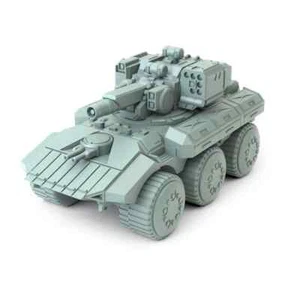 Torreta Anfion 1 Miniatura Compatible con Battletech MWO - Imagen 1 de 3