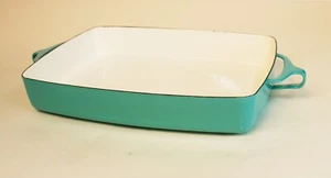 Dansk Kobenstyle Turquoise Teal Large Baker - Picture 1 of 4