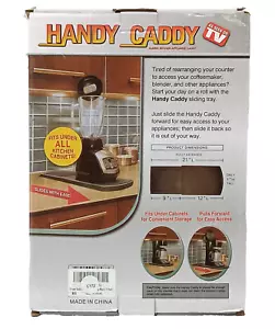 Milen Handy Caddy - Sliding Kitchen Appliance Caddy - As Seen On TV - Picture 1 of 5