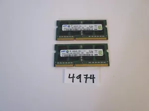 Samsung 2X4Gb=8Gb 1600Mhz PC3L-12800 DDR3 SODIMM laptop memory RAM (4974) - Picture 1 of 2