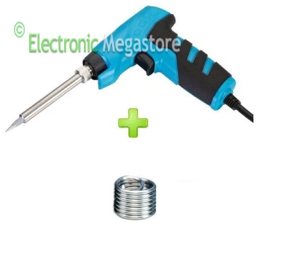 LAFAYETTE-MKC-GBC SALDATORE A PISTOLA Doppia Potenza 25 - 130 Watt PER STAGNO + STAGNO OMAGGIO