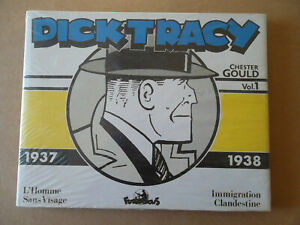 DICK TRACY Volume 1 ( Chester GOULD ), 1937-1938 , (édition 1981 , Futuropolis)