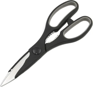 Select Kitchen Shears, 9 Inches in Length, Stainless Steel/Black - Picture 1 of 1