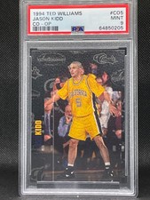 Jason Kidd 1994 Ted Williams Card Company #CO5 CO-OP PSA 9 California Classic