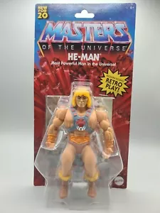 Neu 2020 Masters of the Universe MOTI He-Man 5,5" Actionfigur Retro Mattel - Bild 1 von 6