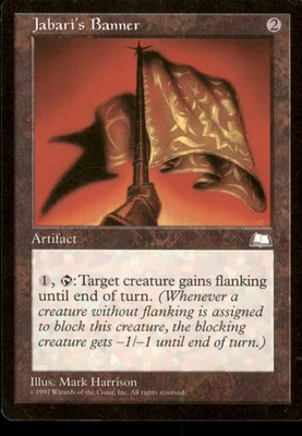 MTG - Jabari's Banner Weatherlight # Uncommon LP - Image 1 of 2