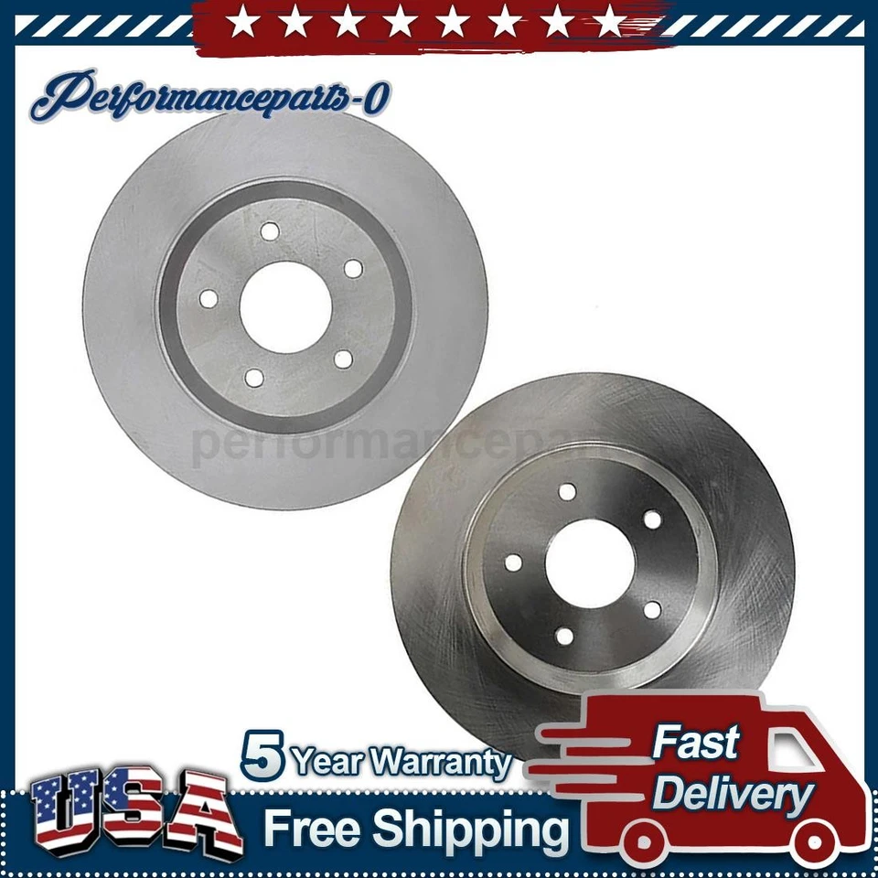 Передний левый передний правый дисковый тормоз ротор для Chevrolet Corvette 1988-1996 - Изображение 1 из 4