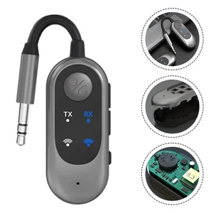 Tragbarer 2 in 1 Wireless Audio Transmitter Adapter für Zuhause und Reisen - Afbeelding 1 van 8