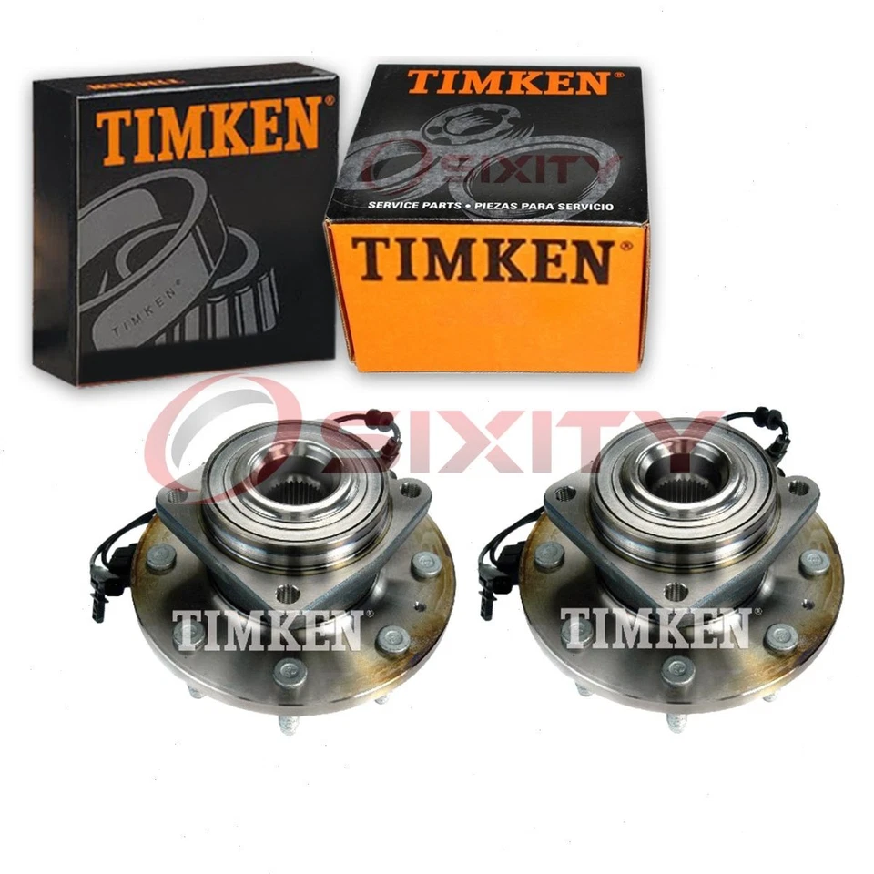 Conjunto de buje de cojinete de rueda trasera Timken de 2 piezas para Kia Forte mo 2014-2017 Foto 1 de 4