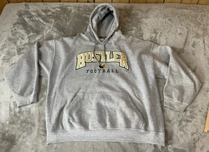 Hustler Men’s Football Embroidered XXL NERF Gray Sweatshirt Hoodie ! ! - Picture 1 of 13