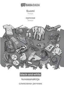 Suomi - Serbian (in cyrillic script), kuvasanakirja, BW: BABADADA Finnish - Serb - Picture 1 of 1