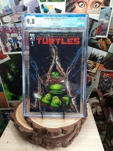 Teenage Mutant Ninja Turtles #1 CGC 9.8 NM TMNT "Escape From Alcatraz" EASTMAN - Picture 1 of 13