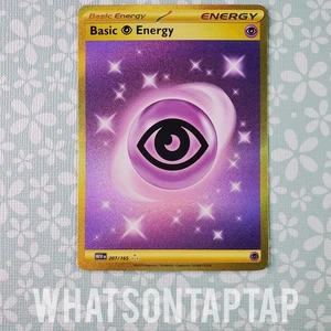 Tarjeta Pokémon Energía Psíquica Básica 207/165 Secreta Rara Escarlata Violeta Pokemon 151 - Imagen 1 de 2