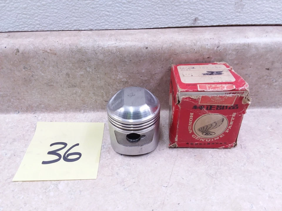 Honda 175 CA175 CL175 K3 Oversize Piston +0.25mm 1969-1970 VTG NOS #36 ANX-B241 - Изображение 1 из 4