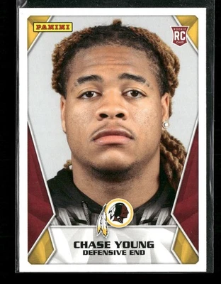 2020 Panini Sticker & Card Collection #88 Chase Young Cards Washington Redskins - Image 1 of 2