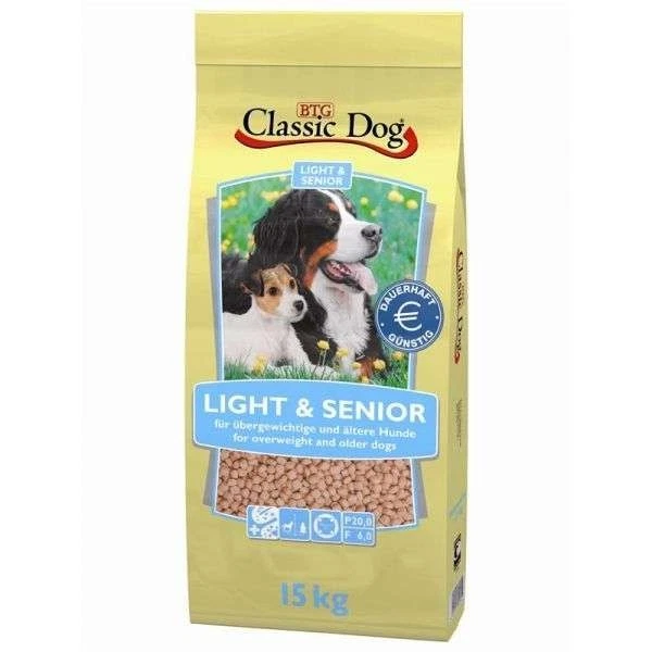 (2,43€/kg) Classic Dog Light & Senior 15kg Hundefutter - Bild 1 von 1
