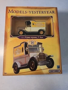 Matchbox Models of Yesteryear - Model T Ford Van Numbered 1912 Y-12-C/b W/ Case - Picture 1 of 18