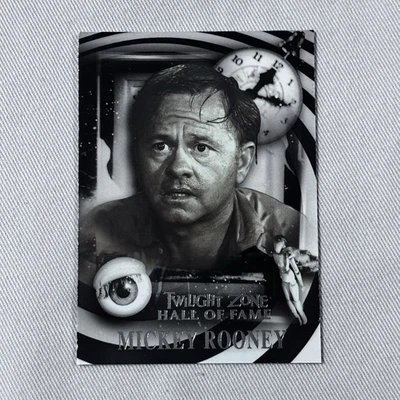 Twilight Zone Science and Superstition Hall of Fame Mickey Rooney H11 156/333 - Image 1 of 4
