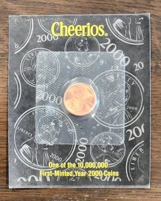 2000 Cheerios First-Minted Penny - Image 1 of 3