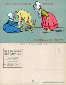 PUBBLICITA' VINO DI CHINA SERRAVALLO TRIESTE-D8-132 - Picture 1 of 1