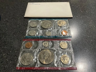 1978 P + D UNITED STATES MINT SET ORIGINAL ENVELOPE. - Image 1 of 4