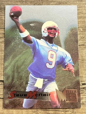 1995 Fleer Metal - Steve McNair #77 (RC) - Image 1 of 2