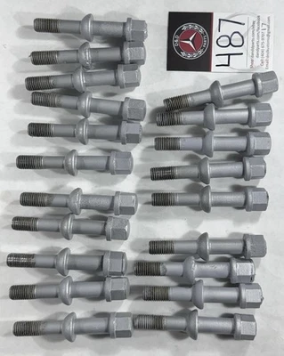 Mercedes-Benz R107 560SL Wheel Lug Nuts, Full Set, 20 Pieces (487) - Image 1 of 4
