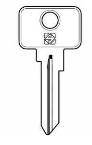 Classic Car key - FIAT (Silca AM2R) - Uncut Key Blank - Picture 1 of 1