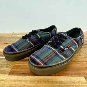 Vans Authentic Plaid Skate Sneaker Damen Freizeitschuhe - Bild 1 von 9
