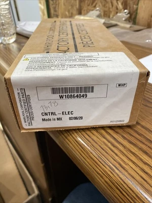 Whirlpool Washer Control Board W10864049 Genuine, Sealed - Image 1 of 2