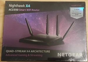 NETGEAR Nighthawk X4 AC2350 Dual Band WiFi Router - Black - Picture 1 of 7