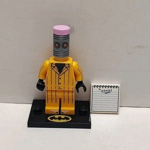 Lego Minifigure Lego Batman Movie The Eraser Complete 100% Clean VGC See Pics - Picture 1 of 7