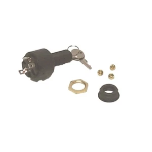 Sierra MP39120 Ignition Switch 3 Position Conventional Off-Run-Start 1-1/8" Dash - Picture 1 of 8