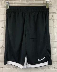 Nike 939655-011 Boys DRI-FIT Standard Fit Polyester Training Shorts Black Medium - Picture 1 of 14