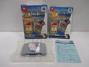 N64 -- SIM CITY 2000 -- Boxed. Nintendo 64, Japan Game. Imagineer. 19505 - Picture 1 of 19
