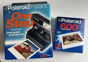 Polaroid One-Step 600 Instant Camera Box Has Not Been Opened W/ New Extra Film - Picture 1 of 17
