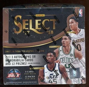 2017/18 PANINI SELECT SEALED HOBBY BASKETBALL BOX - Picture 1 of 2