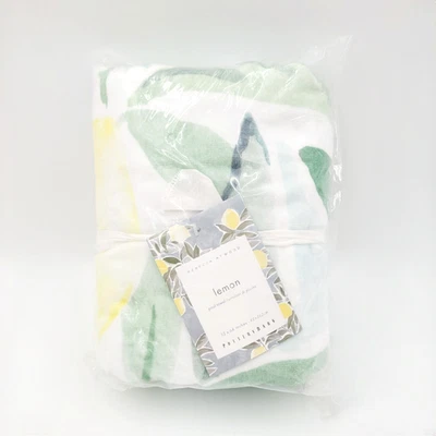 Pottery Barn Rebecca Atwood Lemon Beach Towel 32" x 64" NEW - Image 1 of 2