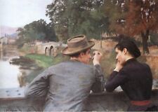   Oil Painting repro Emile Friant The Lovers
