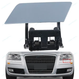 LH Headlight Washer Cover Nozzle Cap Prime For AUDI A8 D3 S8 Quattro 2003-2010 - Picture 1 of 6
