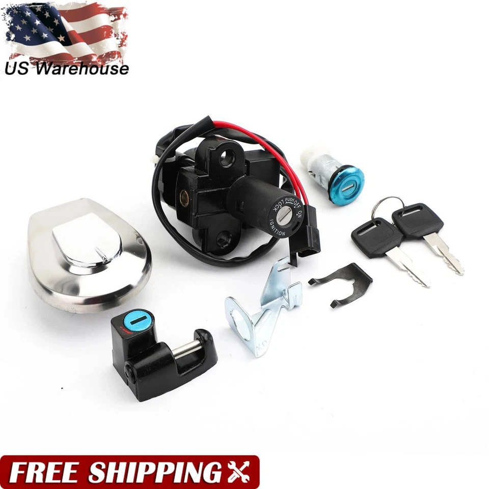 Lock Set Ignition Switch Fuel Gas Cap for Honda Nighthawk 750 CB750 1991-2003 - Image 1 of 4