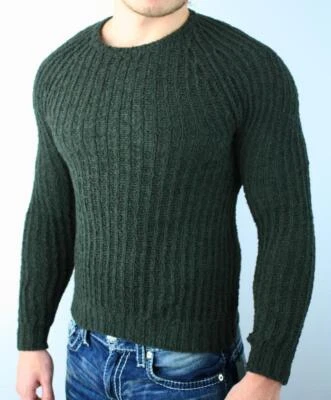 Suéter pulóver acanalado cuello redondo Armani Exchange A|X para hombre nuevo con etiquetas Foto 1 de 3