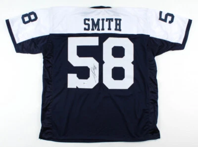 Aldon Smith #58 Signed Dallas Cowboys Jersey (Beckett COA) Foto 1 de 4