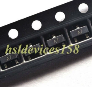 50Pcs SMD BAV99W BAV99 screen printing A7W A7 A7T SOT-23 rectifier diode switch - Picture 1 of 2