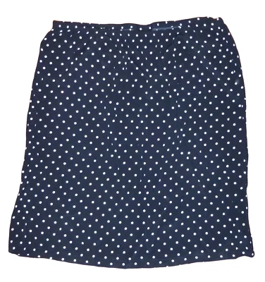 Falda de mujer Style & Co negra+blanca a lunares - talla 14 Foto 1 de 4