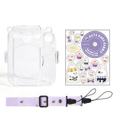 For Fujifilm Instax Mini 12 Transparent Camera Case Protective Carry Bag Cover