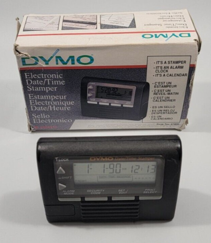 FOR PARTS/REPAIR Dymo 47000 Electronic Date / Time Stamper